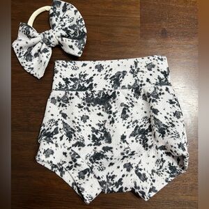 Bummie and bow set